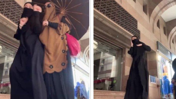Viral-Wanita-Indonesia-Buat-Konten-Joget-di-Tanah-Suci-Sampai-Ditabrak-Orang-dan-Dihujat-Netizen