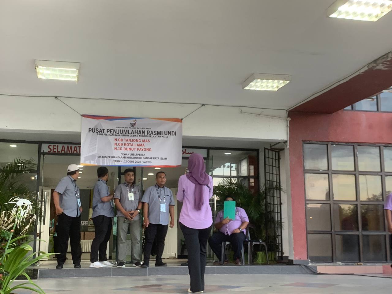 KOTAK UNDI BAGI DUN KOTA LAMA TELAH SAMPAI