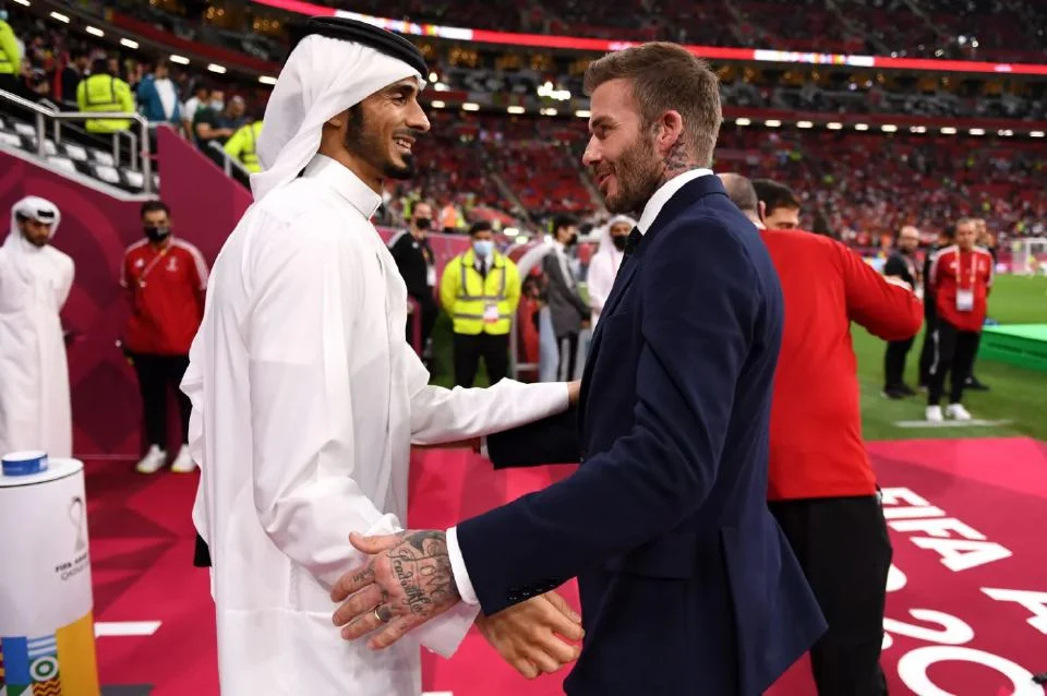 BACKHAM DUTA MAN UNITED JIKA SHEIKH JASSIM AMBIL ALIH