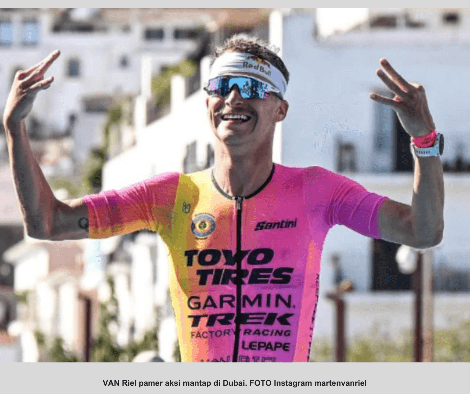 VAN RIEL JUARA TRIATLON DUNIA
