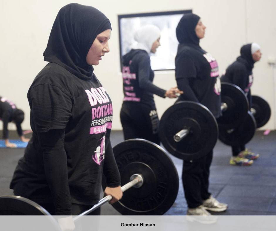 ANGKAT BERAT TIDAK MEMBUATKAN WANITA JADI “SADO”, MALAH BAIK UNTUK KESIHATAN
