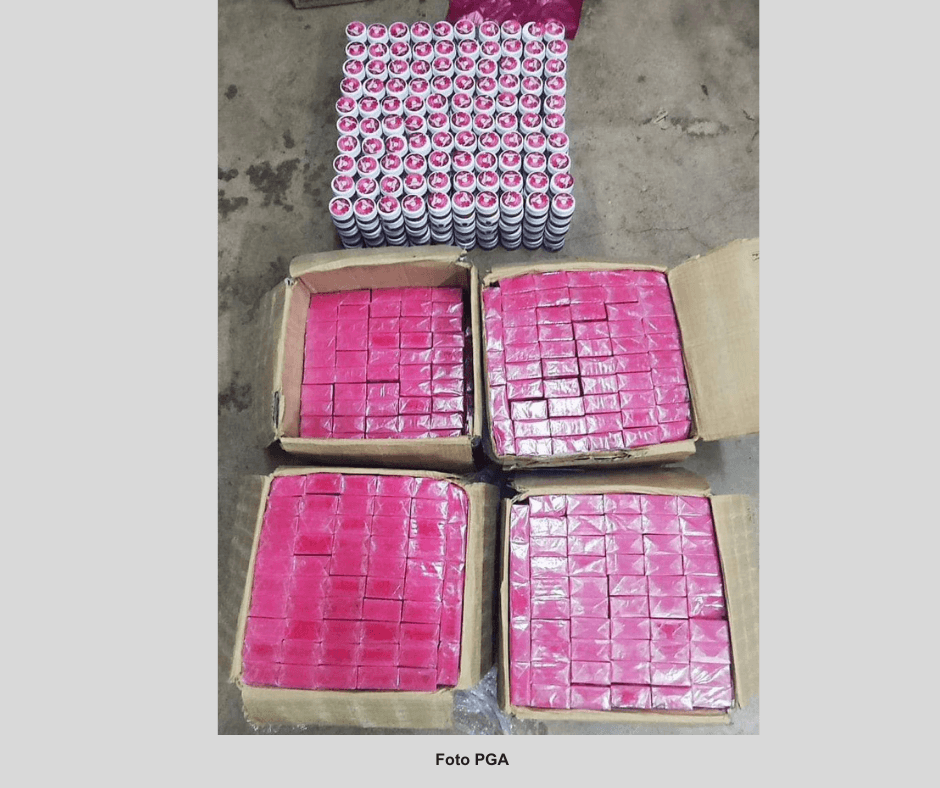 PGA RAMPAS PRODUK KOSMETIK BERNILAI RM55,000