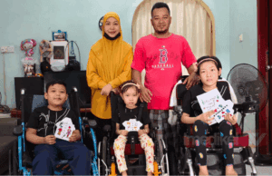 TIGA PERMATA HATI, SATU UJIAN BERAT, REDA DALAM DERITA