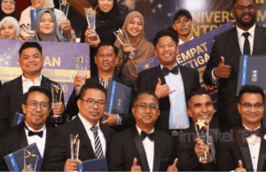 PRESIDEN IMEDIKEL TERIMA ANUGERAH USAHAWAN ASPIRASI UMK