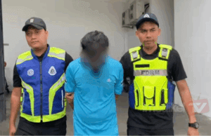 PENGANGGUR DIDAKWA TIKAM ABANG GUNA SENJATA TULANG IKAN PARI