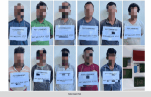 PGA TAHAN 11 WARGA ASING DI LOMBONG BIJIH BESI