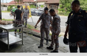 OPS SABUR: PENIAGA AYAM DI MULONG-KETEREH DISIASAT, TIPU TIMBANG DIBONGKAR