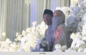 MAJLIS RESEPSI AISYAH AZIZ, DR AMIR PENUH NUANSA ISLAMI