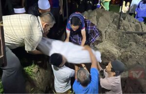 JENAZAH SUFEA ADELA SELAMAT DIKEBUMIKAN DI GONG PENAGA, JERTIH