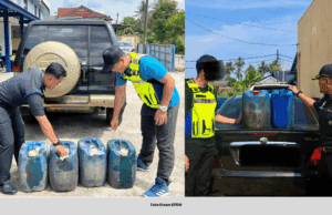 CUBAAN SELUDUP DIESEL GAGAL, KPDN KELANTAN RAMPAS BAHAN API BERNILAI LEBIH RM17,000