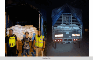 8,500KG BERAS SELUDUP DIRAMPAS