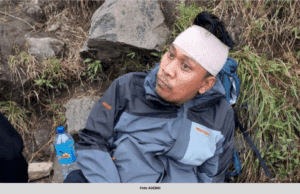 RAKYAT MALAYSIA CEDERA PARAH JATUH DI GUNUNG RINJANI