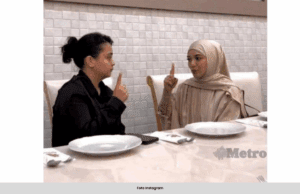DIANA RAFAR RASA GELOMBANG LUAR BIASA BANTU SAUDARA BAHARU PELUK ISLAM