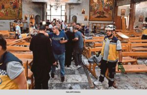 SERANGAN DI GEREJA DI DAMSYIK, 22 MAUT