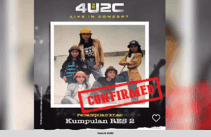 RES2 BERAKSI PADA KONSERT 4U2C, SEPTEMBER DEPAN