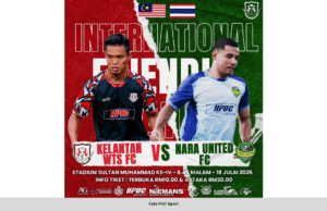 KELANTAN WTS FC BAKAL UJI KEKUATAN NARA UNITED FC JUMAAT INI