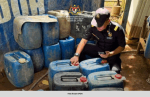 KPDN PASIR MAS SERBU STOR TRANSIT HARAM SIMPAN PETROL