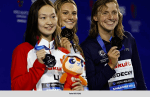 PEMENANG 9 EMAS OLIMPIK TETAP PUAS RAIH PODIUM KETIGA