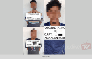 TIGA LELAKI THAILAND DITAHAN POSITIF DADAH