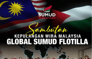 DELEGASI GLOBAL SUMUD FLOTILLA MALAYSIA DALAM PERJALANAN PULANG KE TANAH AIR