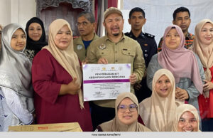 KERAJAAN SALUR BANTUAN WANG IHSAN TIGA BULAN SEKALI KEPADA MANGSA BENCANA TERMASUK MTL