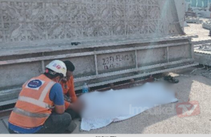 LELAKI MAUT DI TAPAK PEMBINAAN LTISP PENGKALAN CHEPA