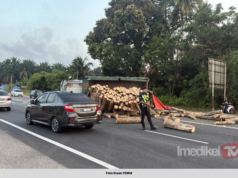 EMPAT KENDERAAN TERBABIT KEMALANGAN DI JALAN KOTA BHARU–KUALA KRAI