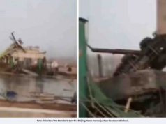 5 MAUT, JAMBATAN RUNTUH DI TIMUR CHINA