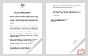 PERSINGGAHAN DUA KAPAL TENTERA LAUT AS DI PULAU PINANG PROSES RUTIN LOGISTIK – MOHAMED KHALED