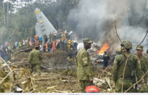 34 MAUT, PULUHAN CEDERA DALAM NAHAS PESAWAT TENTERA COLOMBIA