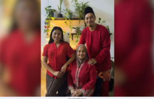 NABILA HUDA SERONOK RAYA BERSAMA MENTUA DI SINGAPURA