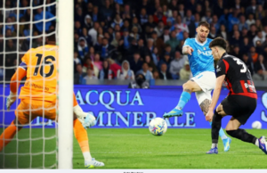 NAPOLI BENAM MILAN, MASIH DALAM MISI PERTAHAN GELARAN SERIE A