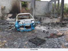 WANITA DITAHAN KERANA BAKAR SAMPAH SEHINGGA MEREBAK KE SEMAK, MUSNAH HARTA BENDA