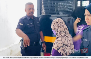 GURU WANITA DIPERCAYAI REMPUH PELAJAR DI HADAPAN SURAU DIREMAN DUA HARI