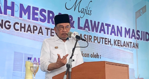 KERAJAAN LULUSKAN BANTUAN SETENGAH JUTA BAIK PULIH SEKOLAH AGAMA TERBAKAR