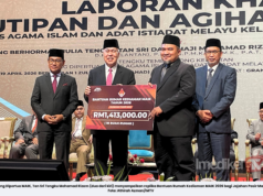 AGIHAN ZAKAT MAIK MENINGKAT 25 PERATUS, RM337.35 JUTA DISALURKAN TAHUN LALU