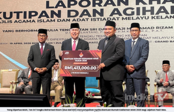 AGIHAN ZAKAT MAIK MENINGKAT 25 PERATUS, RM337.35 JUTA DISALURKAN TAHUN LALU