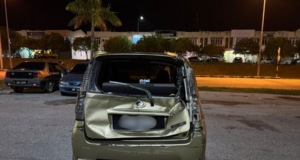 PERODUA VIVA DISERET TRALER, TIADA KECEDERAAN DILAPORKAN