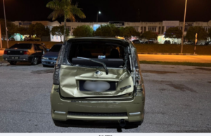 PERODUA VIVA DISERET TRALER, TIADA KECEDERAAN DILAPORKAN