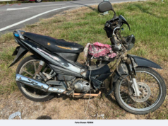 LELAKI MAUT SELEPAS TERBABIT KEMALANGAN MOTOSIKAL DAN KERETA