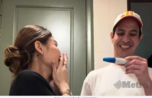 HARRIS ANNUAR DAN ISTERI BAKAL TIMANG ANAK KEDUA