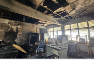 BILIK DARJAH SEKOLAH TERBAKAR