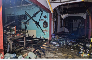 TIGA BERANAK MELECUR DALAM KEBAKARAN RUMAH DI TUMPAT