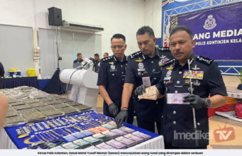 DUA BERANAK DITAHAN TERBABIT KES EDAR 40 KG DADAH GUNA KHIDMAT KURIER