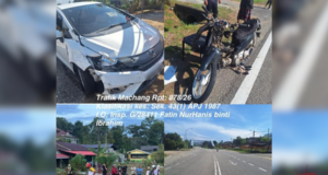 EMPAT PELAJAR CEDERA PARAH DALAM KEMALANGAN DI MACHANG