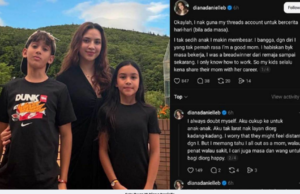 UCAPAN TERIMA KASIH ANAK, PENGHARGAAN BESAR BUAT DIANA DANIELLE