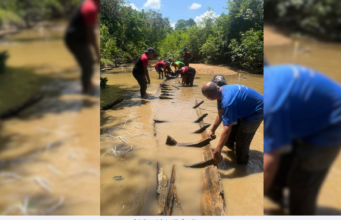 PENEMUAN STRUKTUR PERAHU LAMA DI TANAH MERAH SEDANG DITELITI– JWN