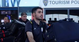 SKUAD PIALA DUNIA IRAN TIBA UNTUK LATIHAN DI SELATAN TURKIYE
