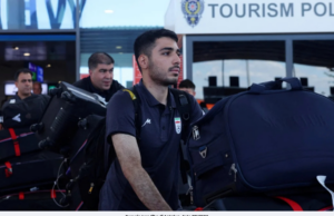 SKUAD PIALA DUNIA IRAN TIBA UNTUK LATIHAN DI SELATAN TURKIYE