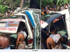LIMA MAUT, BAS BERTEMBUNG AMBULANS
